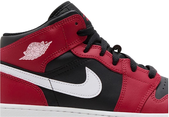 (Youth) Air Jordan 1 Mid 'Gym Red Black White' DQ8423-061 Order (Youth) Air Jordan 1 Mid 'Gym Red Black White' DQ8423-061