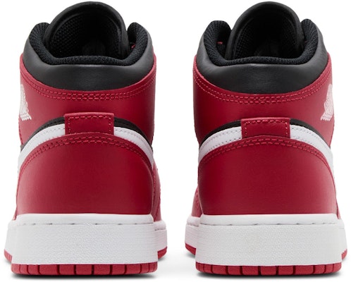 (Youth) Air Jordan 1 Mid 'Gym Red Black White' DQ8423-061 Details for (Youth) Air Jordan 1 Mid 'Gym Red Black White' DQ8423-061