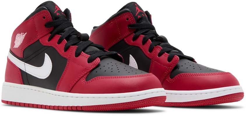 (Youth) Air Jordan 1 Mid 'Gym Red Black White' DQ8423-061 Cheap (Youth) Air Jordan 1 Mid 'Gym Red Black White' DQ8423-061