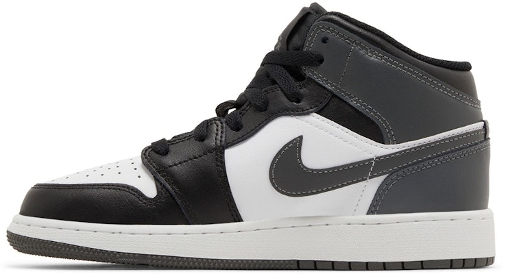 (Youth) Air Jordan 1 Mid 'Iron Grey' DQ8423-001 Lookbook (Youth) Air Jordan 1 Mid 'Iron Grey' DQ8423-001