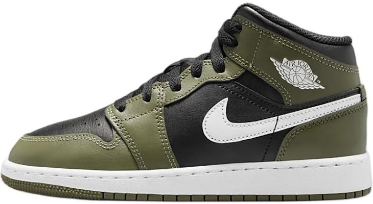 (Youth) Air Jordan 1 Mid 'Medium Olive' DQ8423-092 Buy (Youth) Air Jordan 1 Mid 'Medium Olive' DQ8423-092