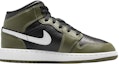 Lookbook (Youth) Air Jordan 1 Mid 'Medium Olive' DQ8423-092