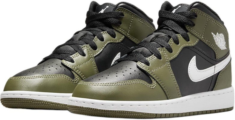 (Youth) Air Jordan 1 Mid 'Medium Olive' DQ8423-092 Shop (Youth) Air Jordan 1 Mid 'Medium Olive' DQ8423-092