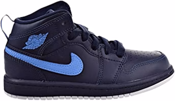 (Youth) Air Jordan 1 Mid 'Obsidian' 640734-415 (Youth) Air Jordan 1 Mid 'Obsidian' 640734-415