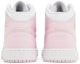 Details for (Youth) Air Jordan 1 Mid 'Pink Foam Fire Red' DQ8423-608