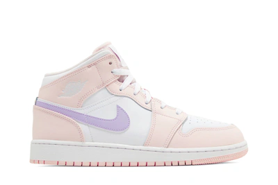(Youth) Air Jordan 1 Mid 'Pink Wash' FD8780-601
