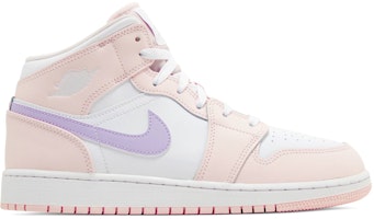 (Youth) Air Jordan 1 Mid 'Pink Wash' FD8780-601 (Youth) Air Jordan 1 Mid 'Pink Wash' FD8780-601