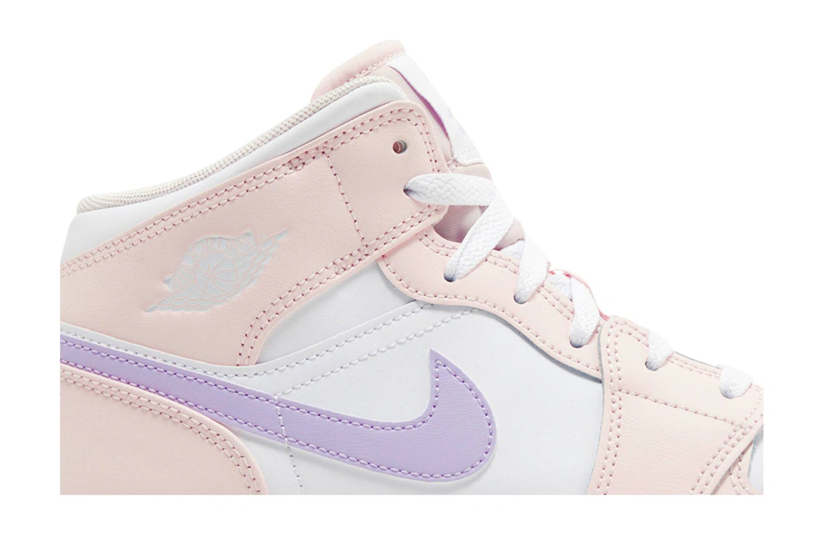 (Youth) Air Jordan 1 Mid 'Pink Wash' FD8780-601