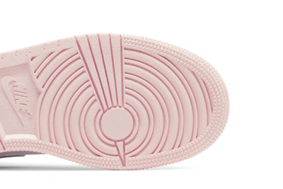 (Youth) Air Jordan 1 Mid 'Pink Wash' FD8780-601