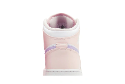 (Youth) Air Jordan 1 Mid 'Pink Wash' FD8780-601