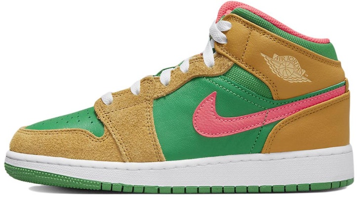 (JR) Air Jordan 1 Mid 'Powerwall BRS' DX4365-700 Buy (JR) Air Jordan 1 Mid 'Powerwall BRS' DX4365-700