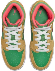 (JR) Air Jordan 1 Mid 'Powerwall BRS' DX4365-700 Shop (JR) Air Jordan 1 Mid 'Powerwall BRS' DX4365-700