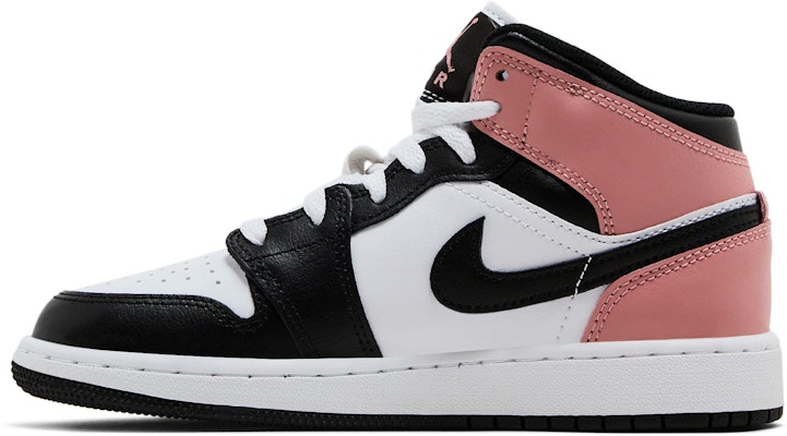 (Youth) Air Jordan 1 Mid 'Rust Pink' DQ8423-100 Lookbook (Youth) Air Jordan 1 Mid 'Rust Pink' DQ8423-100