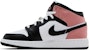 (Youth) Air Jordan 1 Mid 'Rust Pink' DQ8423-100