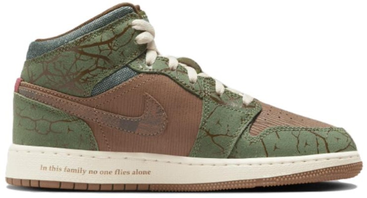 (Youth) Air Jordan 1 Mid 'Treeline' FQ8101-200 Order (Youth) Air Jordan 1 Mid 'Treeline' FQ8101-200