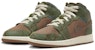 (JR) Air Jordan 1 Mid 'Treeline' Lelaki Wanita Kasut FQ8101-200
