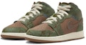 Lookbook (JR) Air Jordan 1 Mid 'Treeline' Lelaki Wanita Kasut FQ8101-200