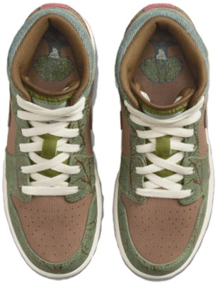 (Youth) Air Jordan 1 Mid 'Treeline' FQ8101-200 Shop (Youth) Air Jordan 1 Mid 'Treeline' FQ8101-200