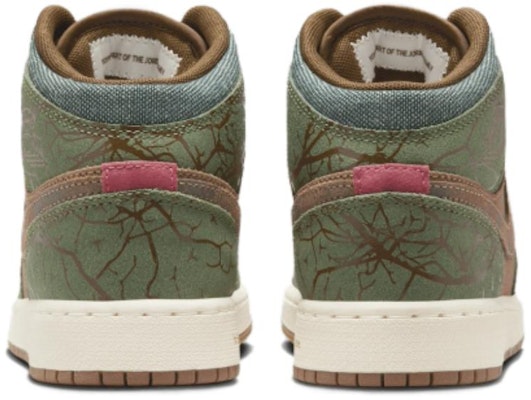 (Youth) Air Jordan 1 Mid 'Treeline' FQ8101-200 Purchase (Youth) Air Jordan 1 Mid 'Treeline' FQ8101-200