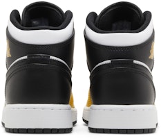 (JR) Air Jordan 1 中帮 '黄赭石' DQ8423-701 Details for (JR) Air Jordan 1 中帮 '黄赭石' DQ8423-701