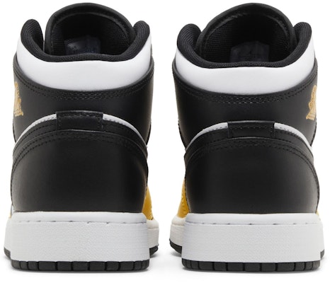 (JR) Air Jordan 1 Mid 'Kuning Ochre' DQ8423-701 Details for (JR) Air Jordan 1 Mid 'Kuning Ochre' DQ8423-701