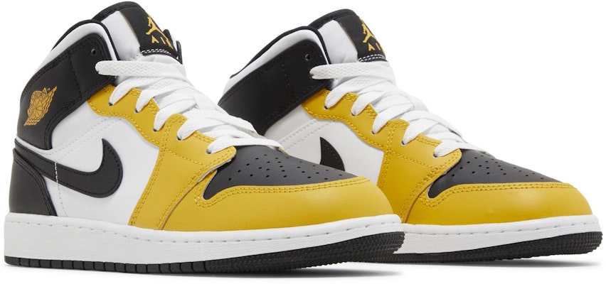(JR) Air Jordan 1 Mid 'Kuning Ochre' DQ8423-701 Cheap (JR) Air Jordan 1 Mid 'Kuning Ochre' DQ8423-701