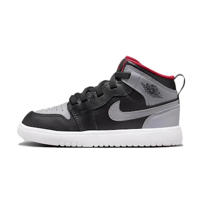 (Youth) Jordan 1 Mid ALT 'Bred Shadow'