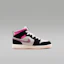 Lookbook (JR) Air Jordan 1 Mid Negro/Blanco Rosado/Ciclo Rosa/Oro Universitario II1252-001