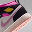 Cheap (JR) Air Jordan 1 Mid Negro/Blanco Rosado/Ciclo Rosa/Oro Universitario II1252-001