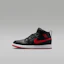 Buy (JR) Air Jordan 1 MID Nero/Bianco/Rosso Università DQ8424-005
