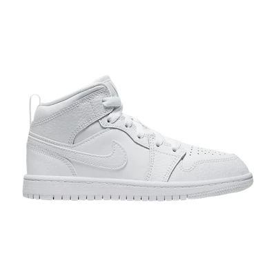(Youth) Jordan 1 Mid BP 'White'