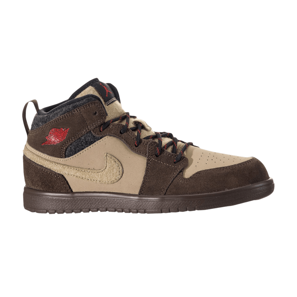 (Youth) Air Jordan 1 Mid Flex 'Baroque Brown' 554726-205