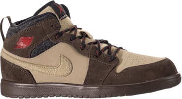 (Youth) Air Jordan 1 Mid Flex 'Baroque Brown' 554726-205 (Youth) Air Jordan 1 Mid Flex 'Baroque Brown' 554726-205