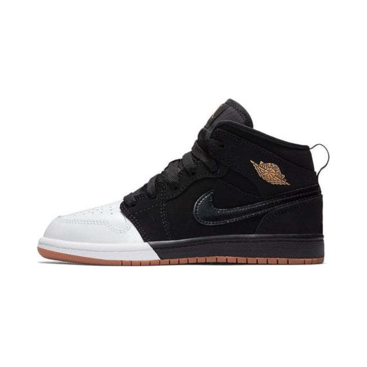 Buy (JR) 에어 조던 1 미드 GP '딥드 토' 640737-021