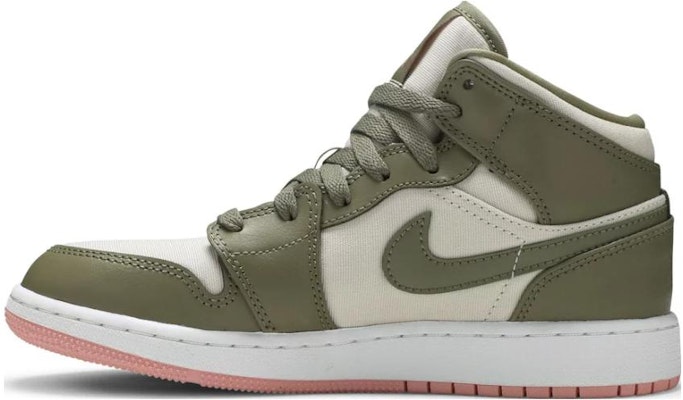(JR) Air Jordan 1 Mid GP 'Trooper Bleached Coral' Lelaki & Wanita 640737-225 Buy (JR) Air Jordan 1 Mid GP 'Trooper Bleached Coral' Lelaki & Wanita 640737-225