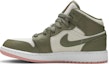Buy (JR) Air Jordan 1 Mid GP 'Trooper Bleached Coral' Lelaki & Wanita 640737-225