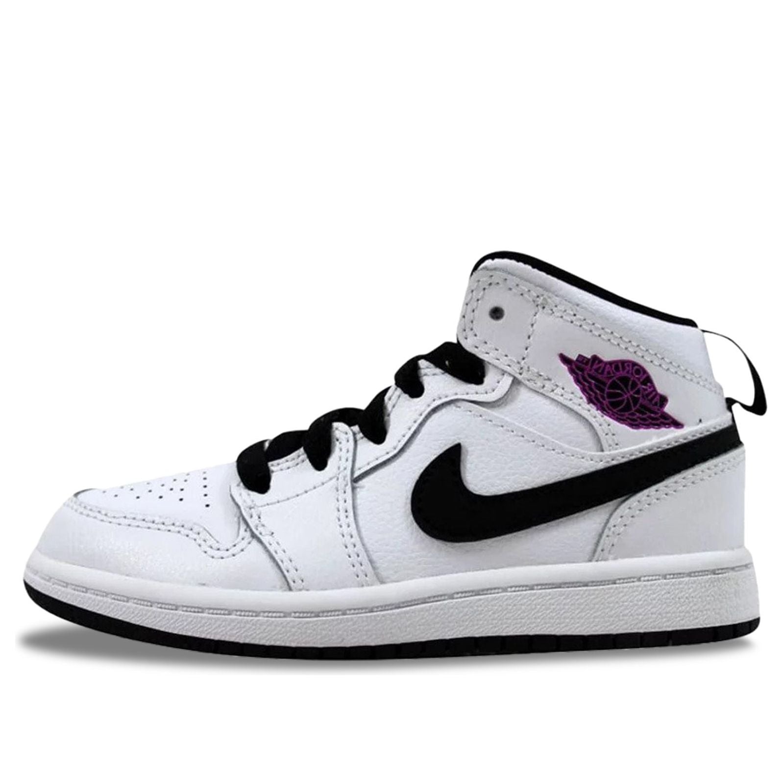 Buy (青少年) Air Jordan 1 中筒 GP '白色 紫紅爆裂' 640737-138
