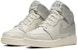 (JR) Air Jordan 1 Mid Light Bone Wolf Grey Lelaki/Perempuan 554725-053