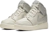Order (JR) Air Jordan 1 Mid Light Bone Wolf Grey Lelaki/Perempuan 554725-053