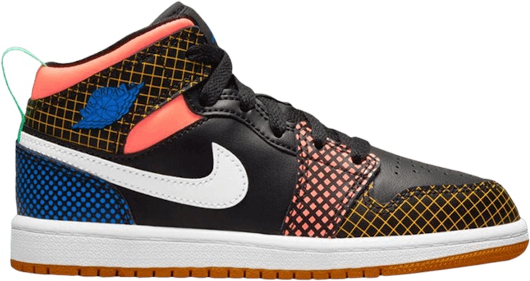 (Youth) Air Jordan 1 Mid MMD 'Multi Grid' DC4093-001 Buy (Youth) Air Jordan 1 Mid MMD 'Multi Grid' DC4093-001