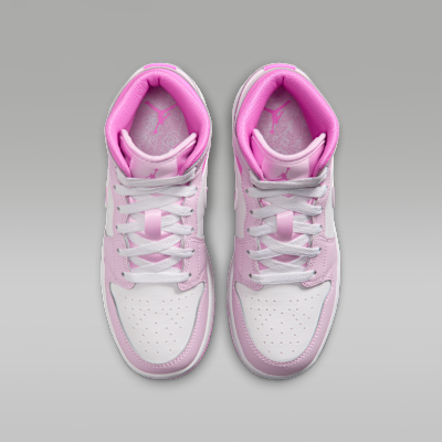 Shop (JR) Air Jordan 1 Mid 粉紅泡沫/中國玫瑰/白色/粉紅泡沫 DQ8423-601