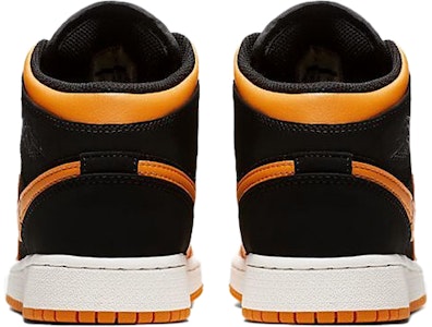 Jordan Air Jordan 1 Mid 中筒 復古籃球鞋 GS 黑橘 Purchase Jordan Air Jordan 1 Mid 中筒 復古籃球鞋 GS 黑橘