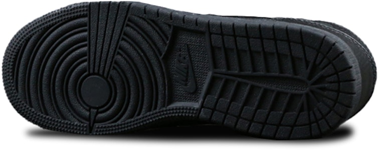 (JR) Air Jordan 1 Mid 'Hitam Terang' 554725-064 Sizing (JR) Air Jordan 1 Mid 'Hitam Terang' 554725-064