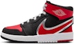 Buy (JR) 에어 조던 1 미드 RM 이지온 ''블랙 화이트 유니버시티 레드'' FQ1281-006