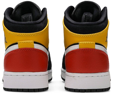 (Youth) Air Jordan 1 Mid SE 'Amarillo Team Orange' BQ6931-087 Details for (Youth) Air Jordan 1 Mid SE 'Amarillo Team Orange' BQ6931-087