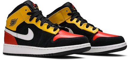 (JR) Air Jordan 1 Mid SE '黄橙组合' BQ6931-087 Cheap (JR) Air Jordan 1 Mid SE '黄橙组合' BQ6931-087