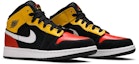 Cheap (JR) Air Jordan 1 Mid SE 'Amarillo Team Orange' Lelaki Perempuan Sneakers BQ6931-087