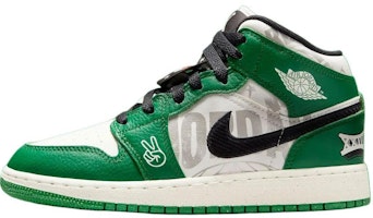 (Youth) Air Jordan 1 Mid SE 'Big Energy' HF3200-300 (Youth) Air Jordan 1 Mid SE 'Big Energy' HF3200-300