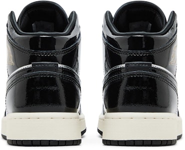 (JR) Air Jordan 1 Mid SE 'Hitam Metalik Silver' FZ3938-001 Details for (JR) Air Jordan 1 Mid SE 'Hitam Metalik Silver' FZ3938-001