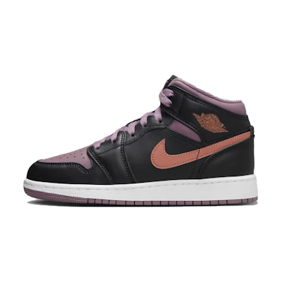 (Youth) Jordan 1 Mid SE 'Black Sky J Mauve'